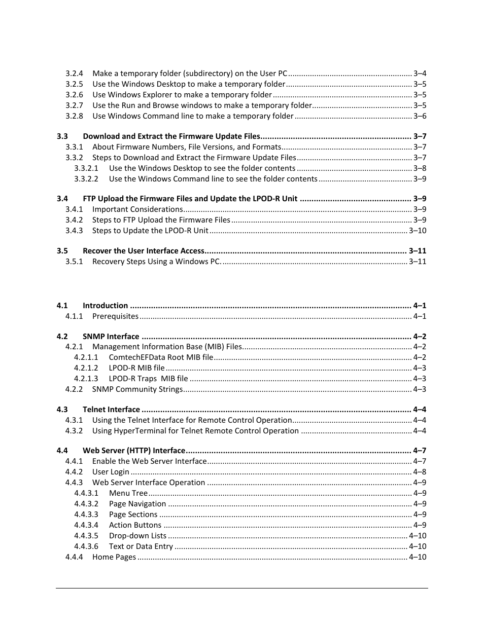 Comtech EF Data LPOD-R User Manual | Page 41 / 154