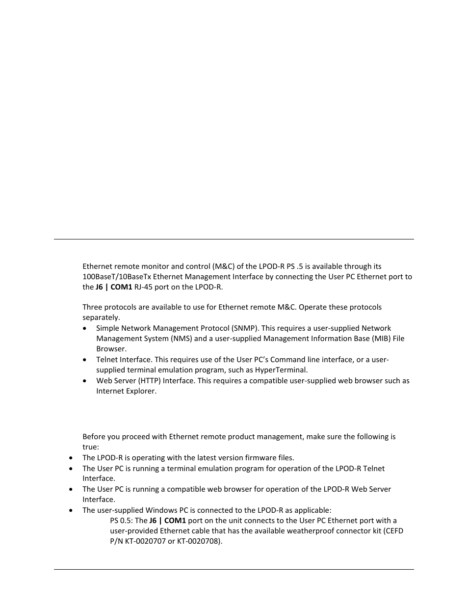 1 introduction, 1 prerequisites | Comtech EF Data LPOD-R User Manual | Page 87 / 154