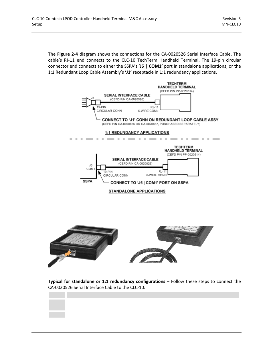 1 ca-0020526 rj-11 connector | Comtech EF Data CLC-10 User Manual | Page 23 / 70