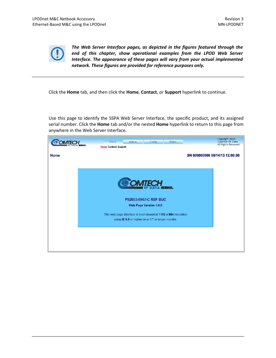 1 home | home | Comtech EF Data LPODnet User Manual | Page 44 / 60