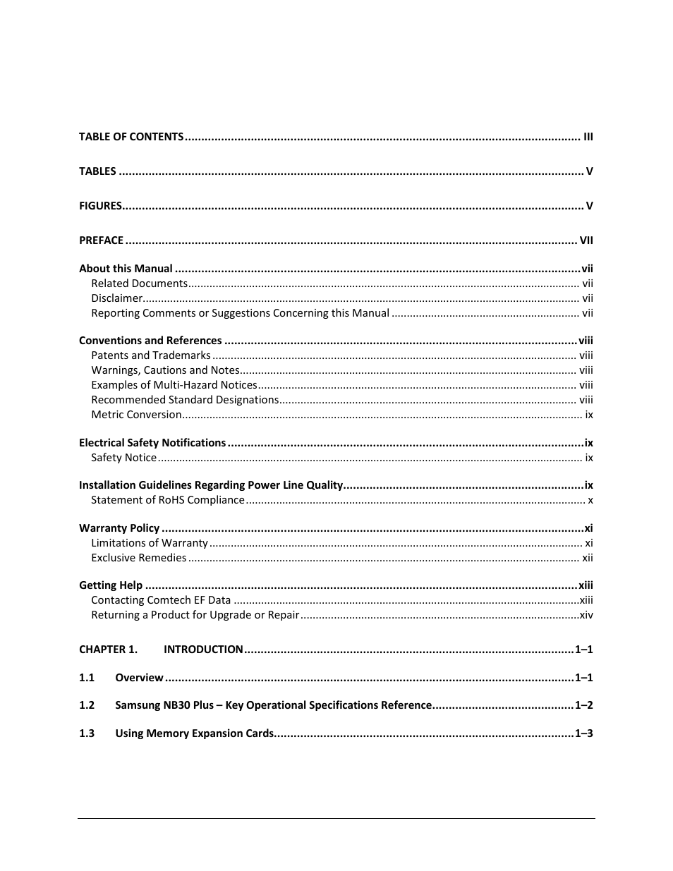 Comtech EF Data LPODnet User Manual | Page 5 / 60