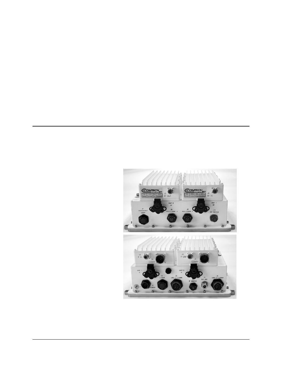 Chapter 3. external connectors, 1 external connectors overview | Comtech EF Data MBT-4000 User Manual | Page 27 / 78