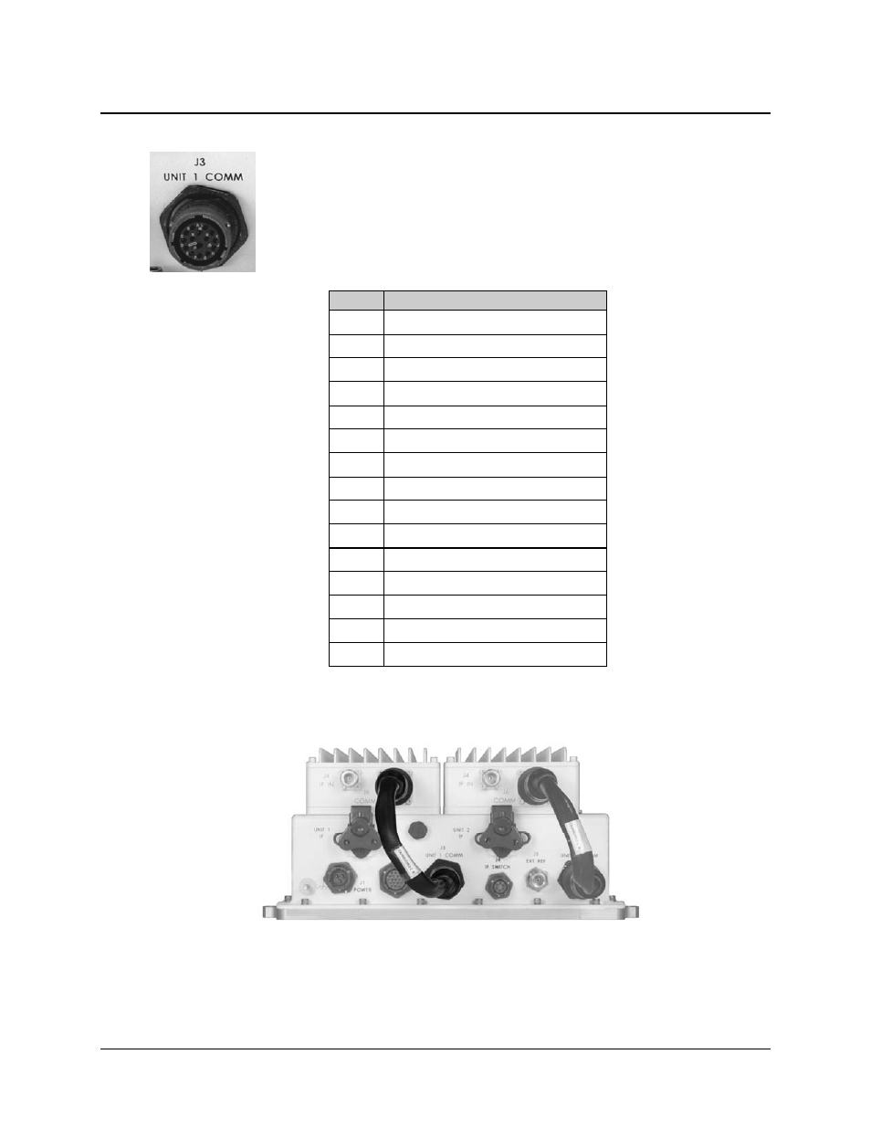 3 unit 1 comm (j3) | Comtech EF Data MBT-4000 User Manual | Page 30 / 78