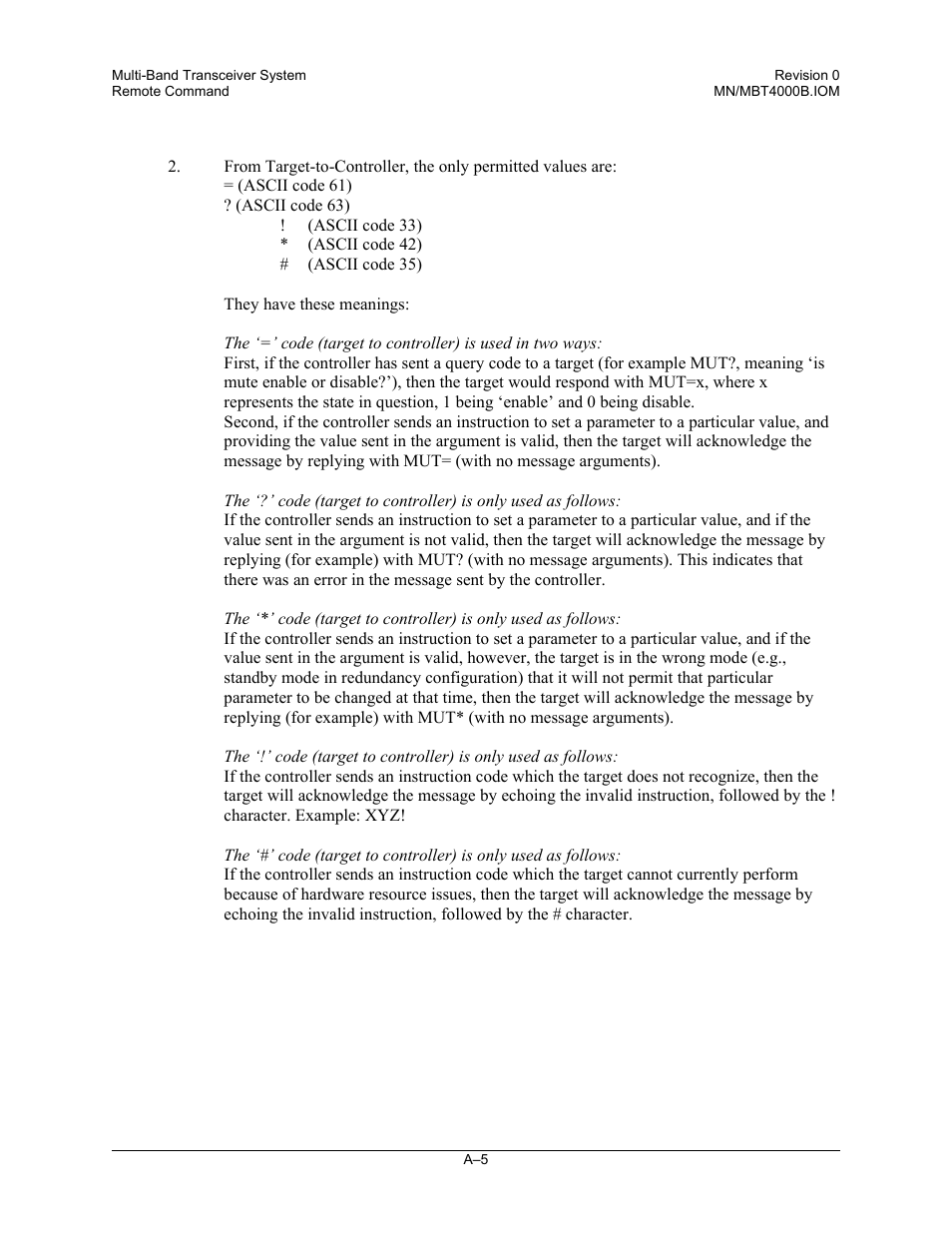 Comtech EF Data MBT-4000B User Manual | Page 41 / 71