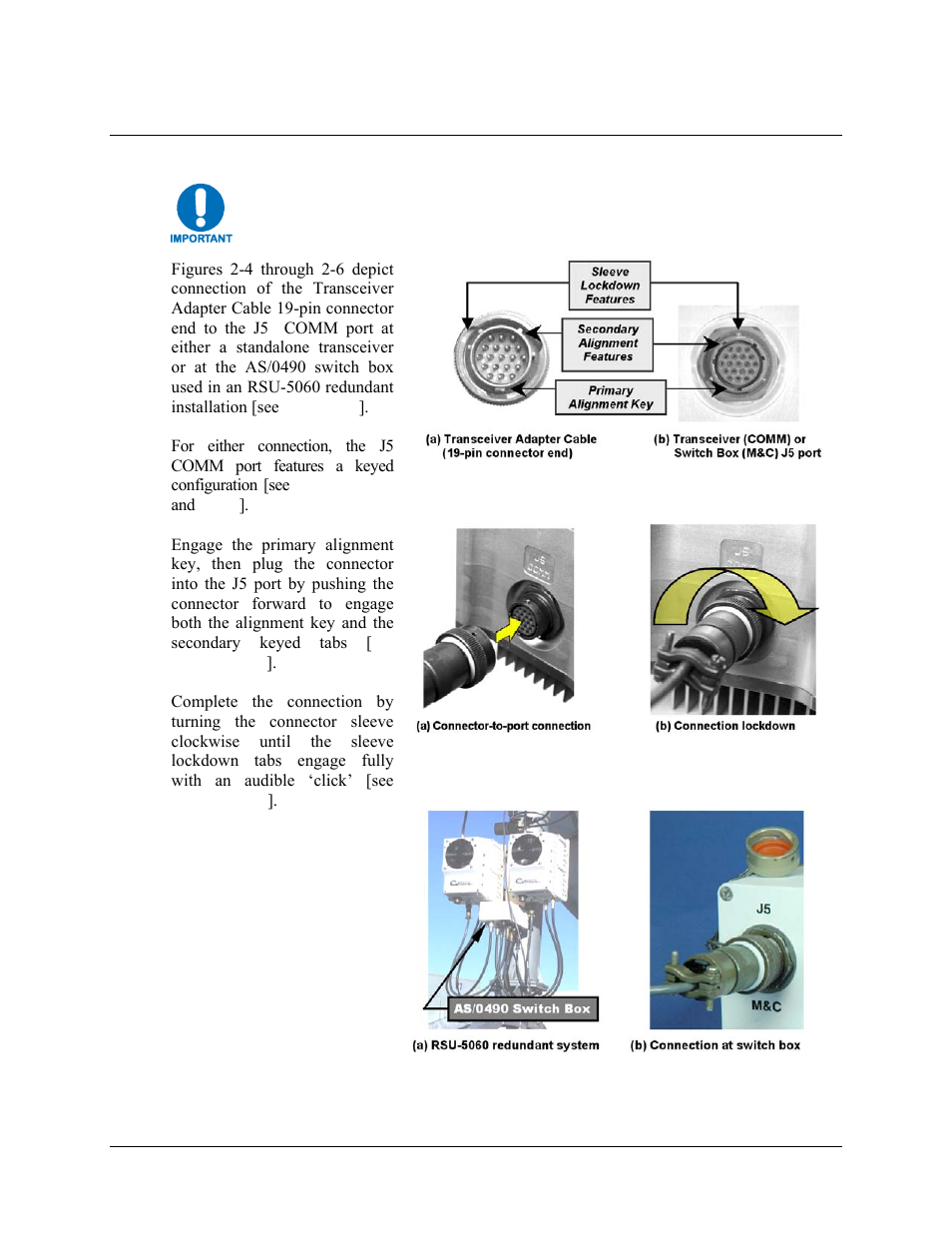 3 transceiver cable connection | Comtech EF Data CiLink User Manual | Page 19 / 38