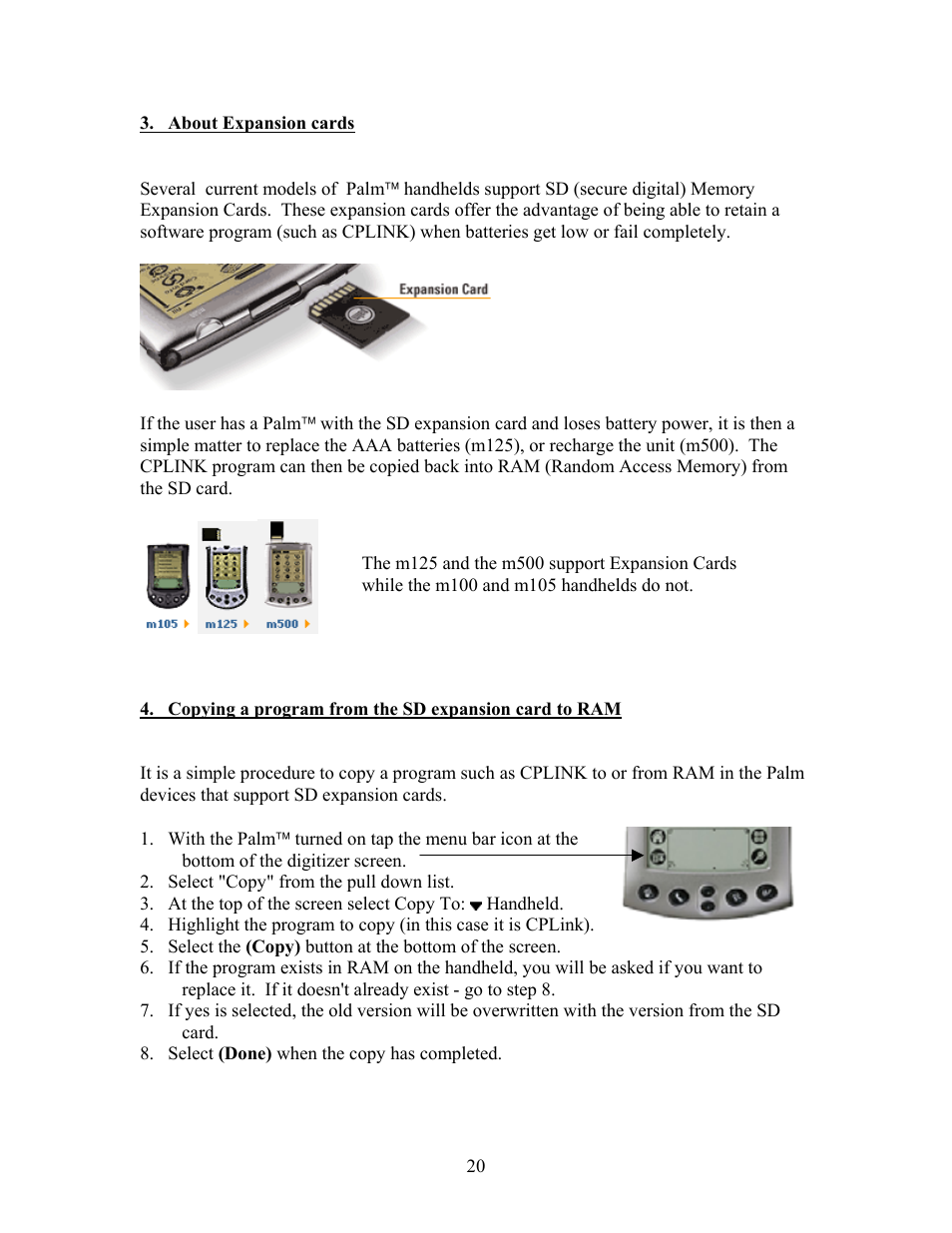 About expansion cards | Comtech EF Data CPLINK User Manual | Page 22 / 26