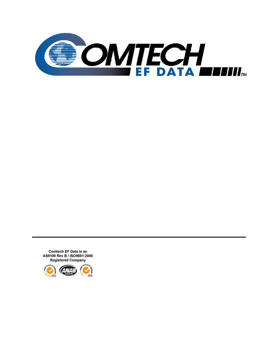 Comtech EF Data CSAT-5060 User Manual | 224 pages