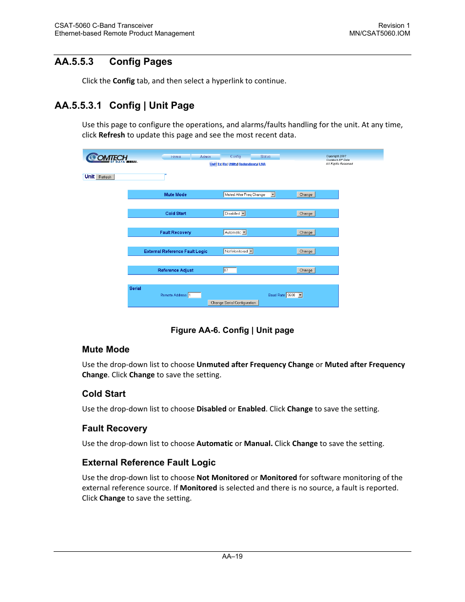 Comtech EF Data CSAT-5060 User Manual | Page 183 / 224