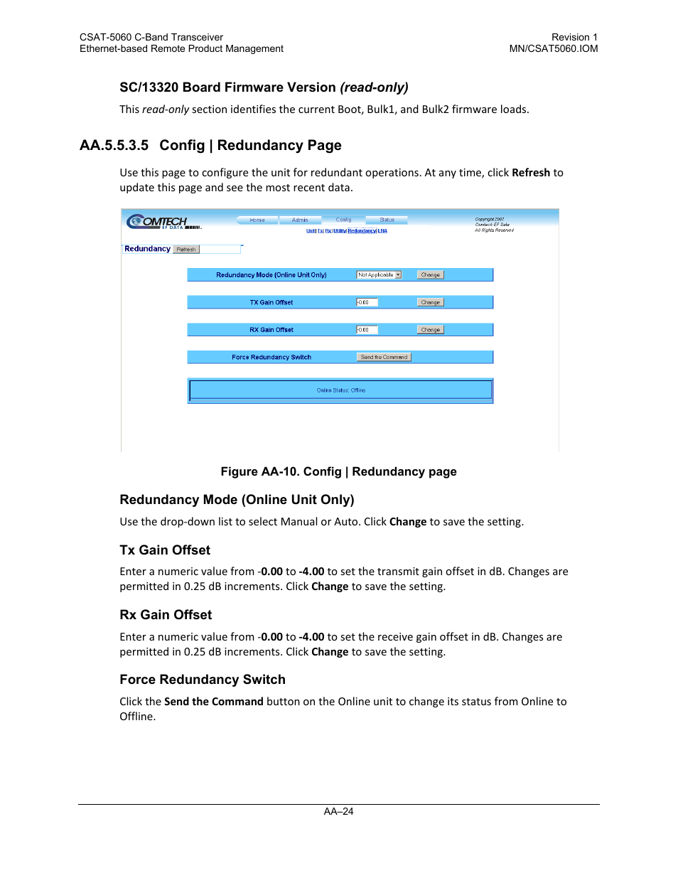 Comtech EF Data CSAT-5060 User Manual | Page 188 / 224