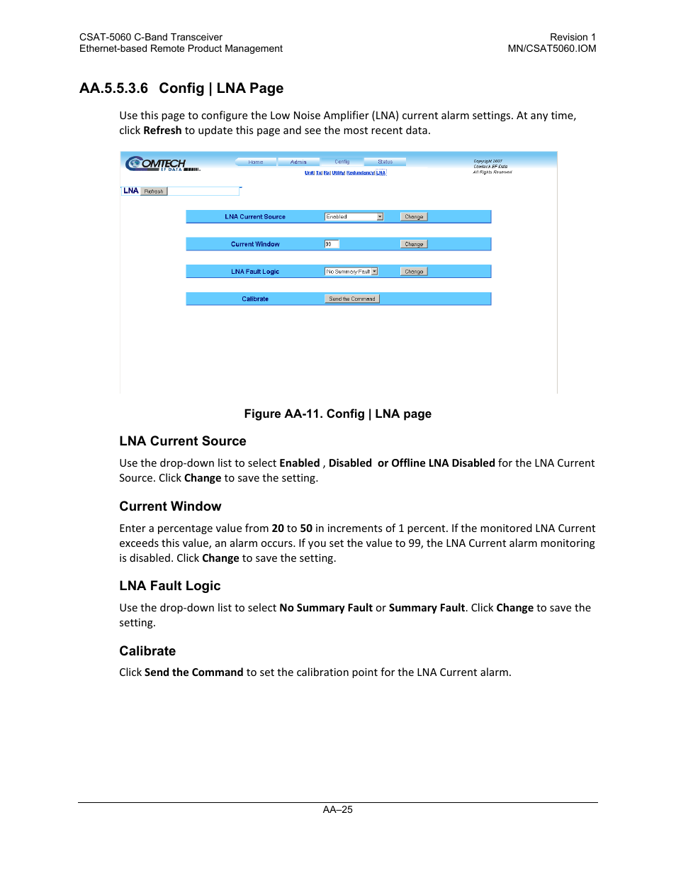 Comtech EF Data CSAT-5060 User Manual | Page 189 / 224