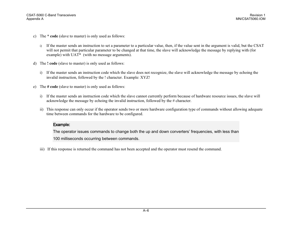 Comtech EF Data CSAT-5060 User Manual | Page 202 / 224