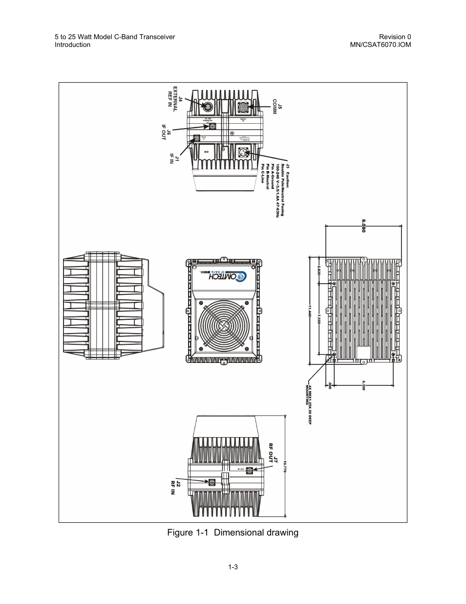 Comtech EF Data CSAT-6070 User Manual | Page 29 / 114