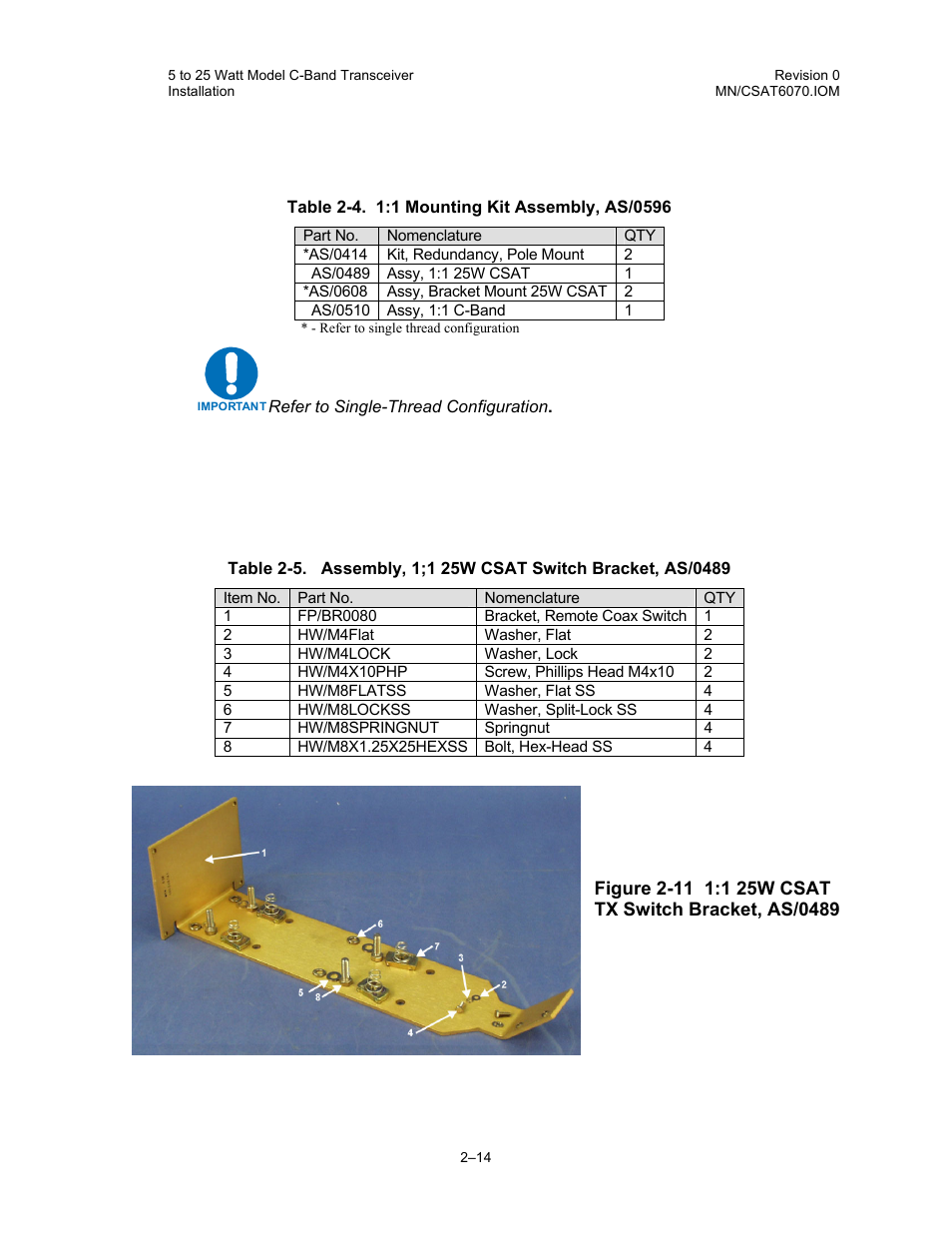 Comtech EF Data CSAT-6070 User Manual | Page 48 / 114