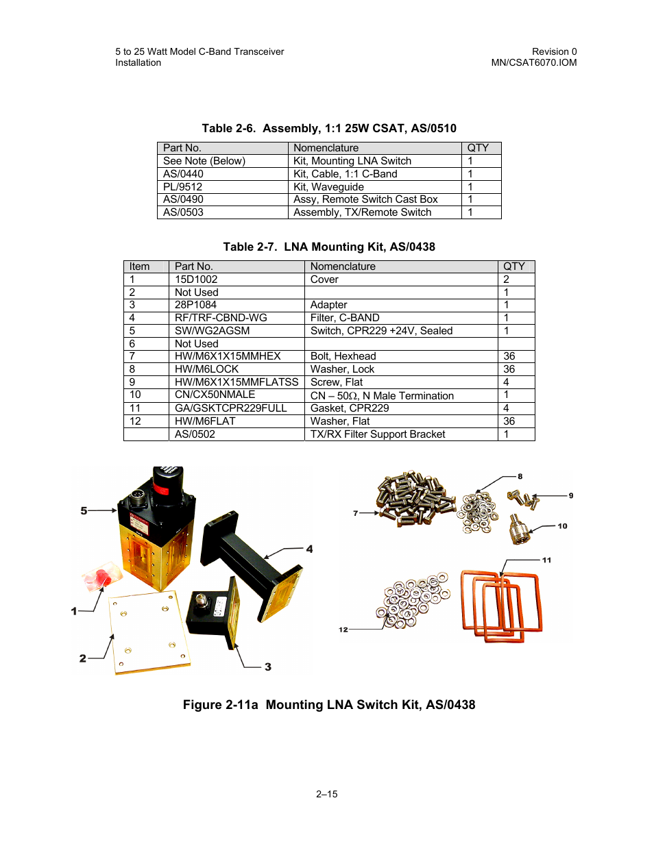 Comtech EF Data CSAT-6070 User Manual | Page 49 / 114