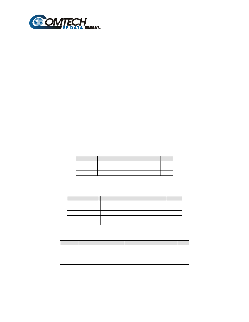 Errata b: redundant mounting instructions, Errata b, Comtech ef data documentation update | Comments, 1 mounting kit | Comtech EF Data CSAT-6070 User Manual | Page 5 / 114