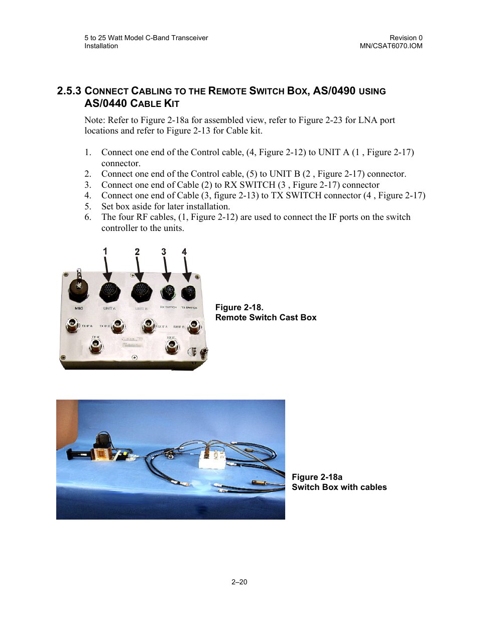 Comtech EF Data CSAT-6070 User Manual | Page 54 / 114