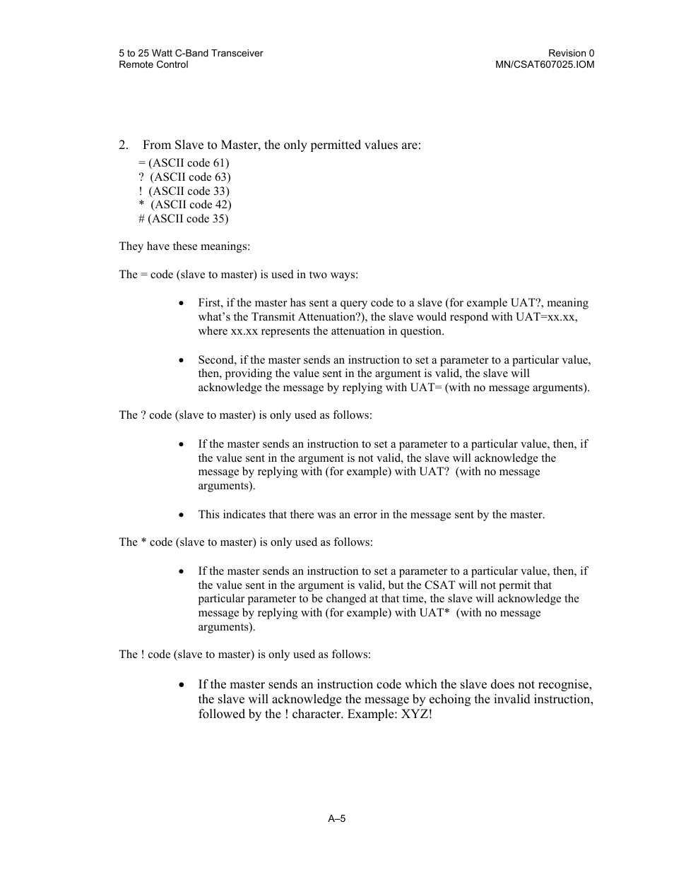 Comtech EF Data CSAT-6070 User Manual | Page 79 / 114