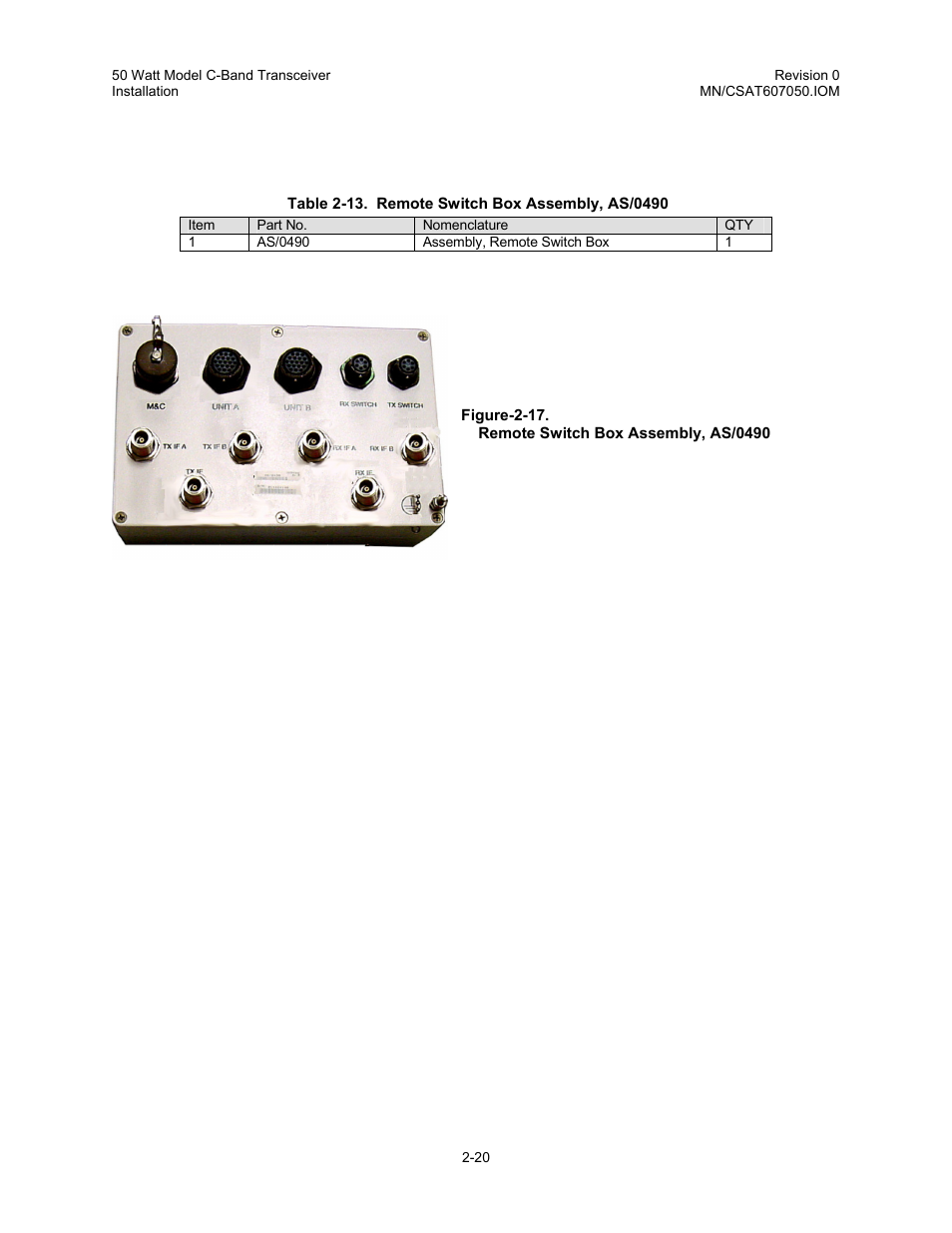 Comtech EF Data CSAT-6070 User Manual | Page 44 / 102