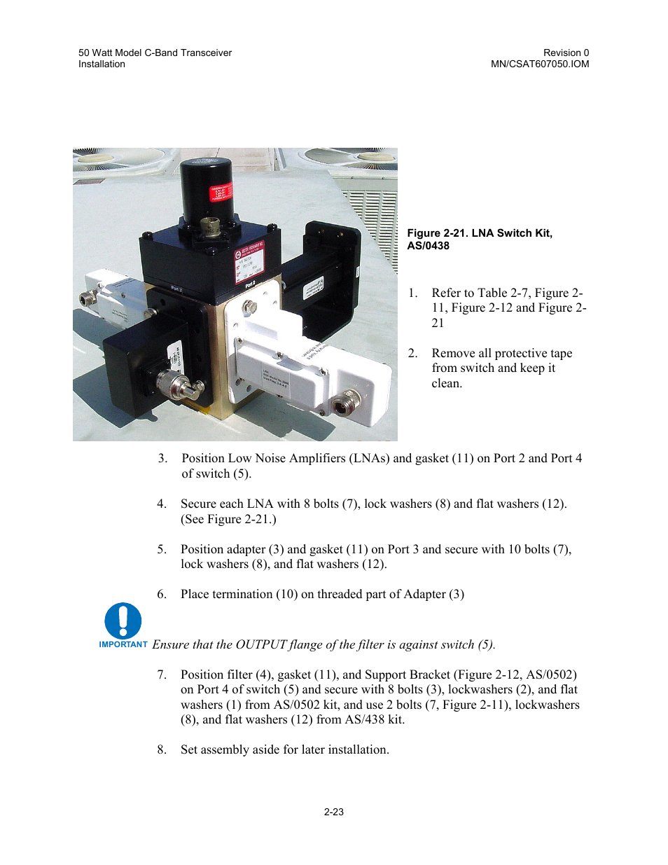 Comtech EF Data CSAT-6070 User Manual | Page 47 / 102