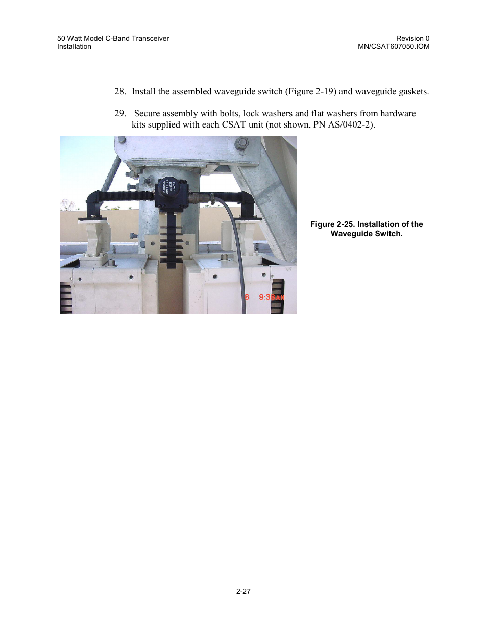 Comtech EF Data CSAT-6070 User Manual | Page 51 / 102