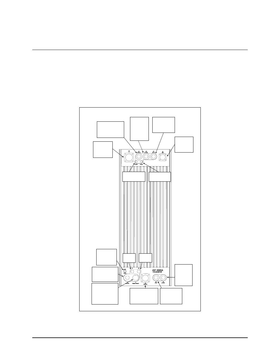 Electrical connections, Converter unit | Comtech EF Data KST-2000A/B User Manual | Page 32 / 182