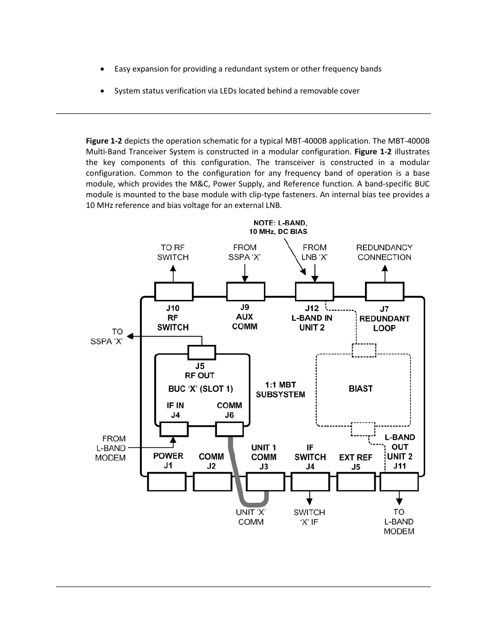 3 system overview | Comtech EF Data MBT-4000B User Manual | Page 18 / 88