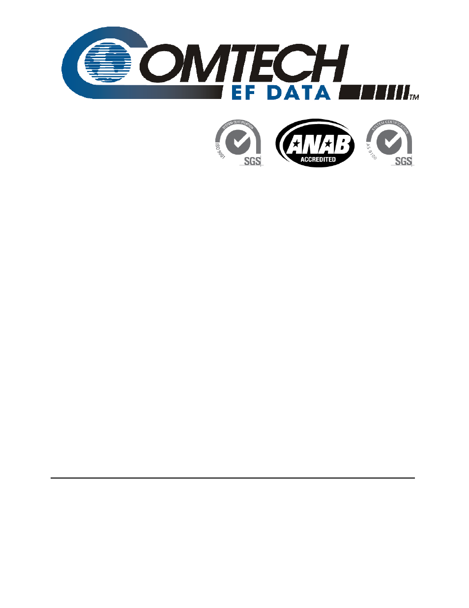 Inside cover, Mbt-4000b, Multi-band transceiver system | Installation and operation manual | Comtech EF Data MBT-4000B User Manual | Page 3 / 88
