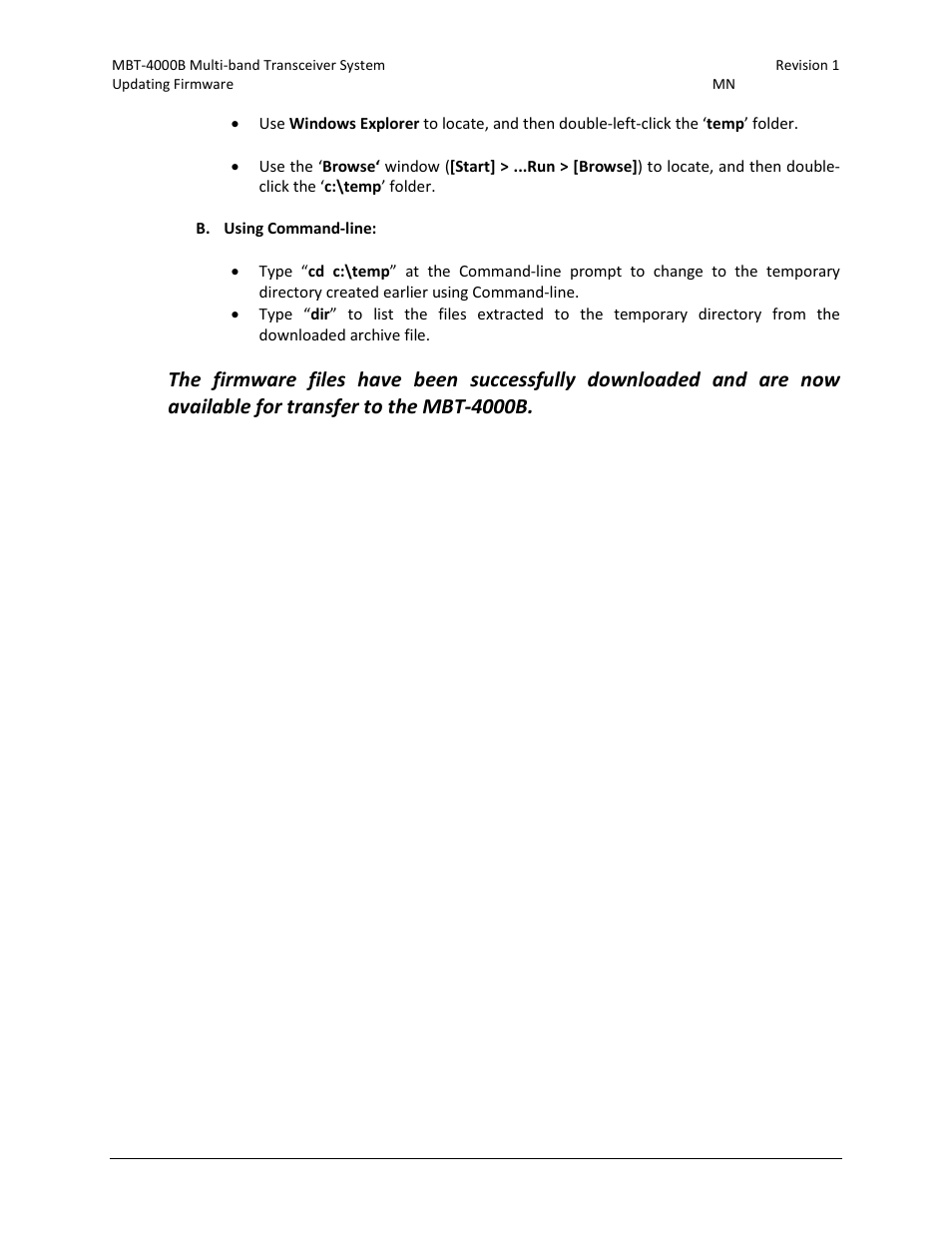 Comtech EF Data MBT-4000B User Manual | Page 48 / 88