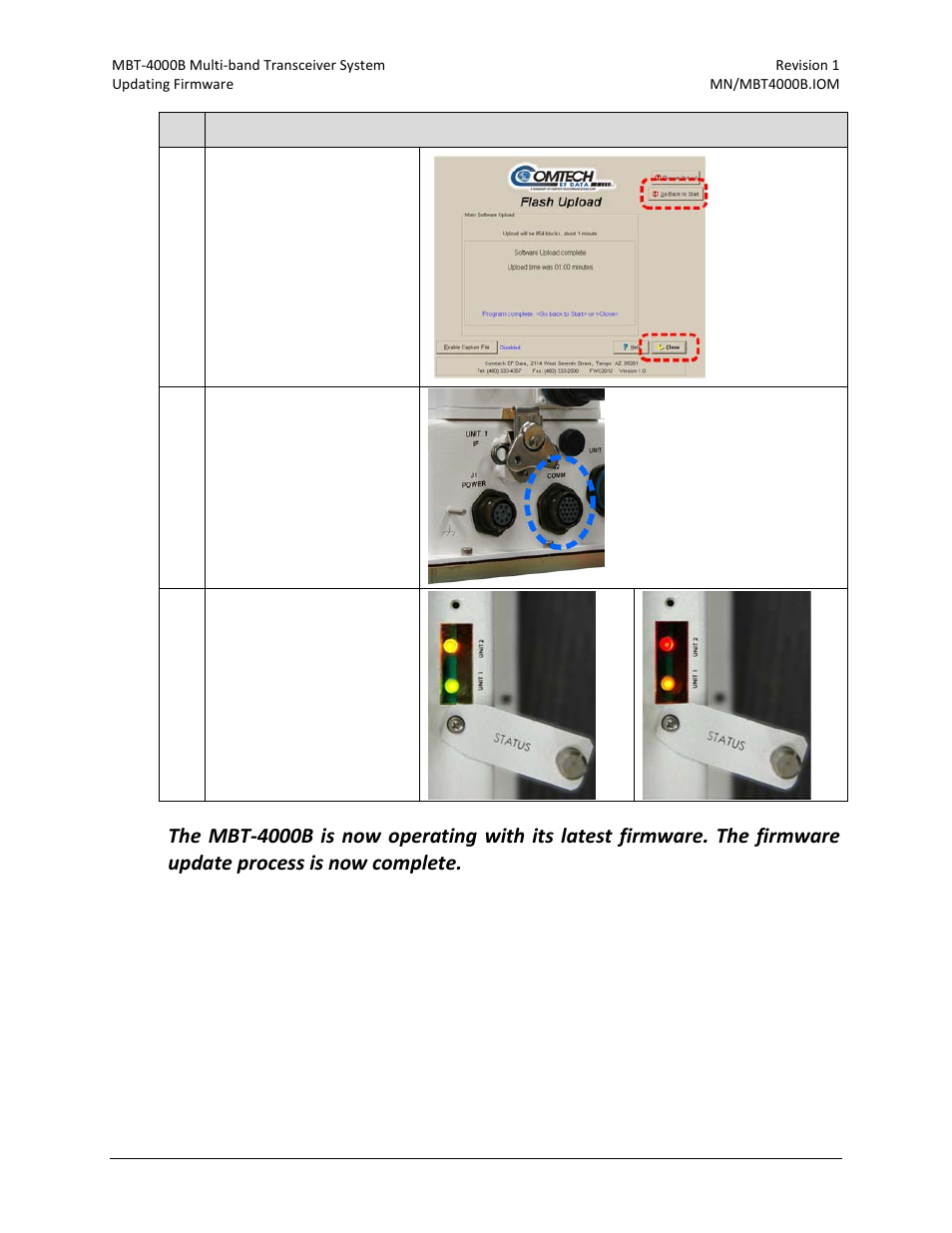 Comtech EF Data MBT-4000B User Manual | Page 51 / 88