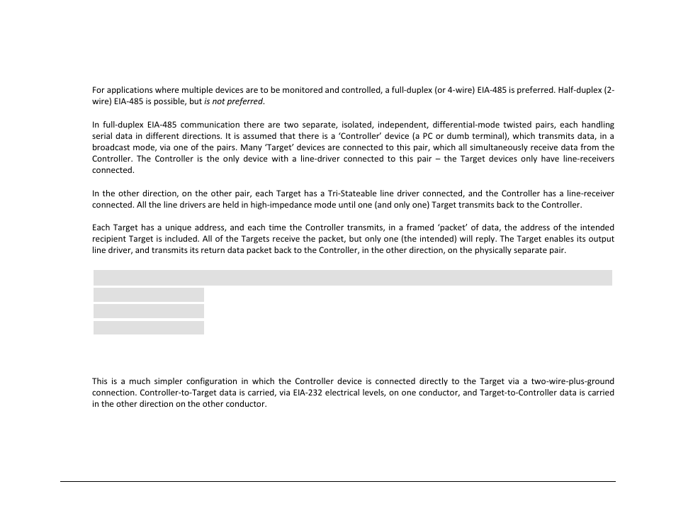 1 eia-485, 2 eia-232 | Comtech EF Data MBT-4000B User Manual | Page 54 / 88