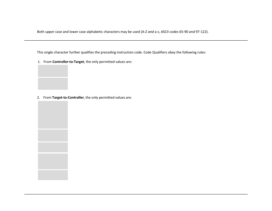 5 instruction code qualifier | Comtech EF Data MBT-4000B User Manual | Page 57 / 88