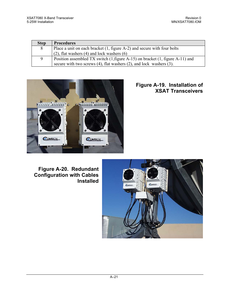 Comtech EF Data XSAT-7080 User Manual | Page 103 / 142