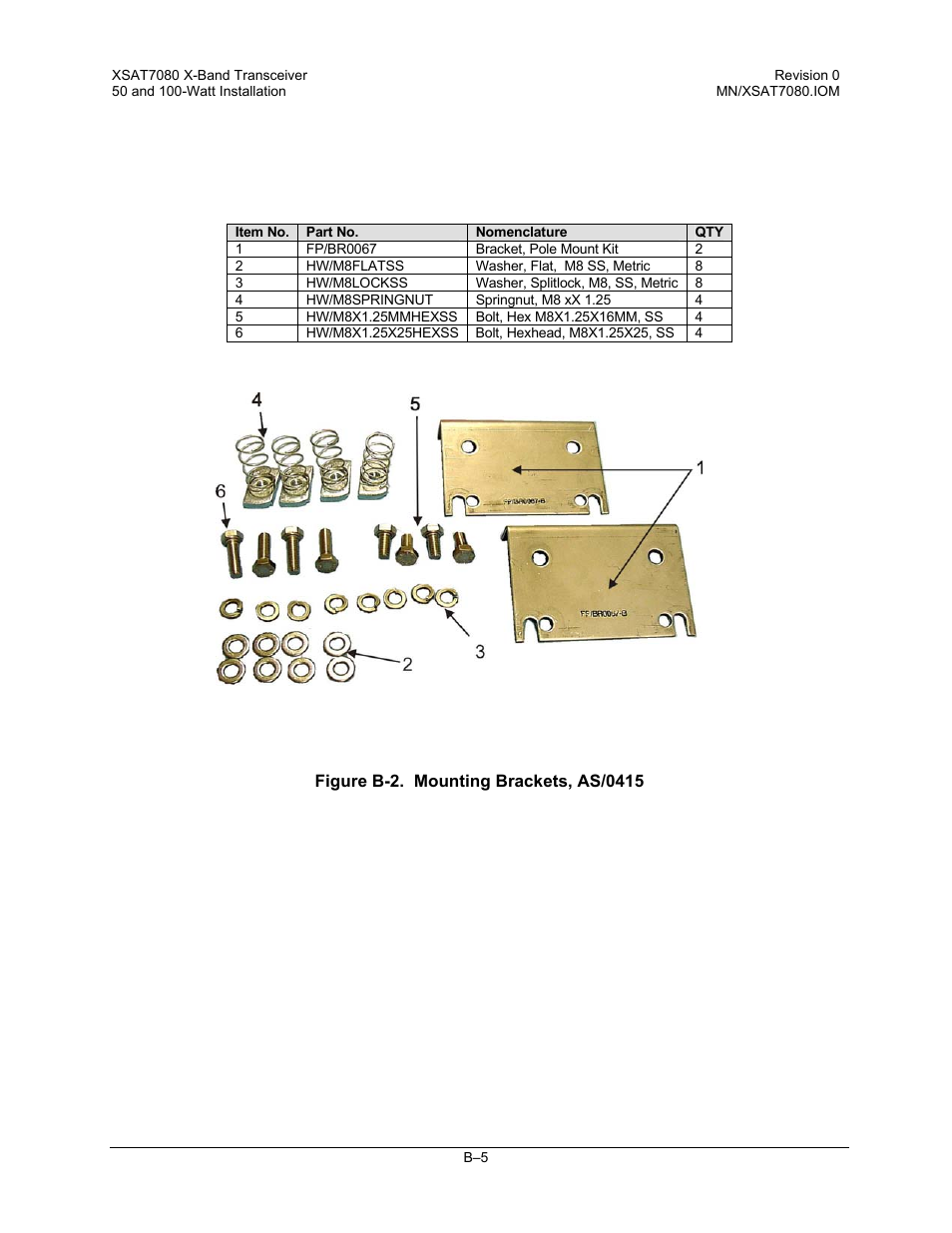 Comtech EF Data XSAT-7080 User Manual | Page 115 / 142