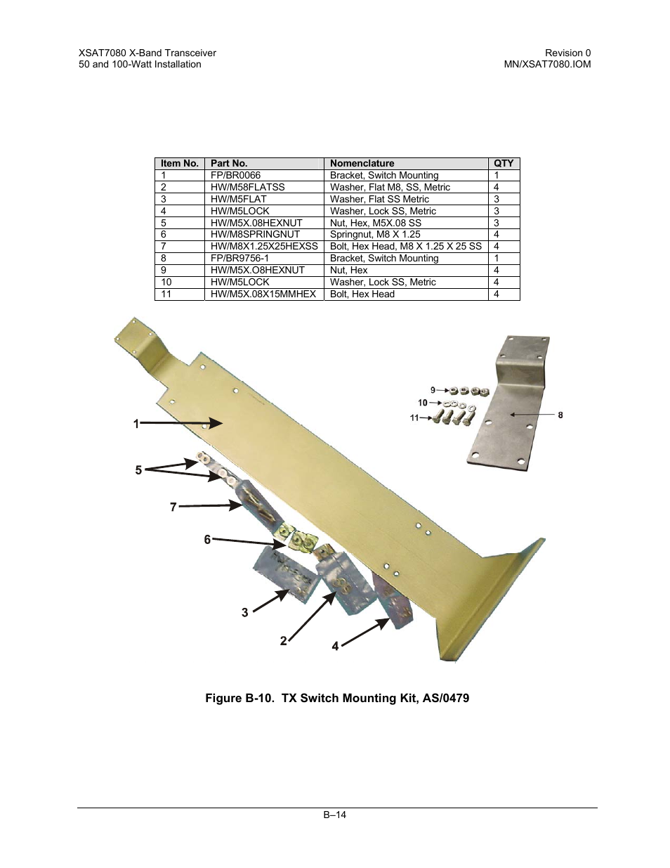 Comtech EF Data XSAT-7080 User Manual | Page 124 / 142