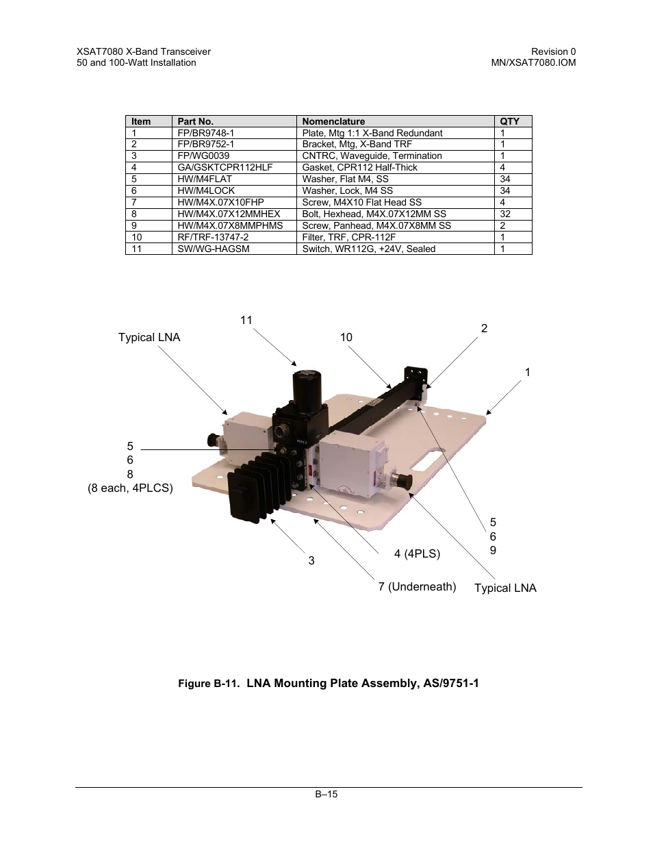 Comtech EF Data XSAT-7080 User Manual | Page 125 / 142