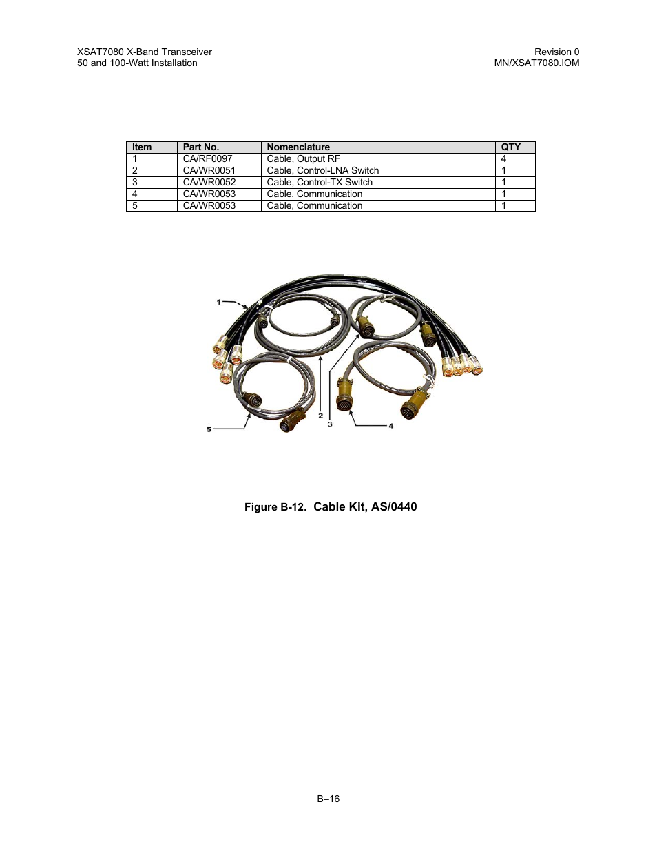 Comtech EF Data XSAT-7080 User Manual | Page 126 / 142