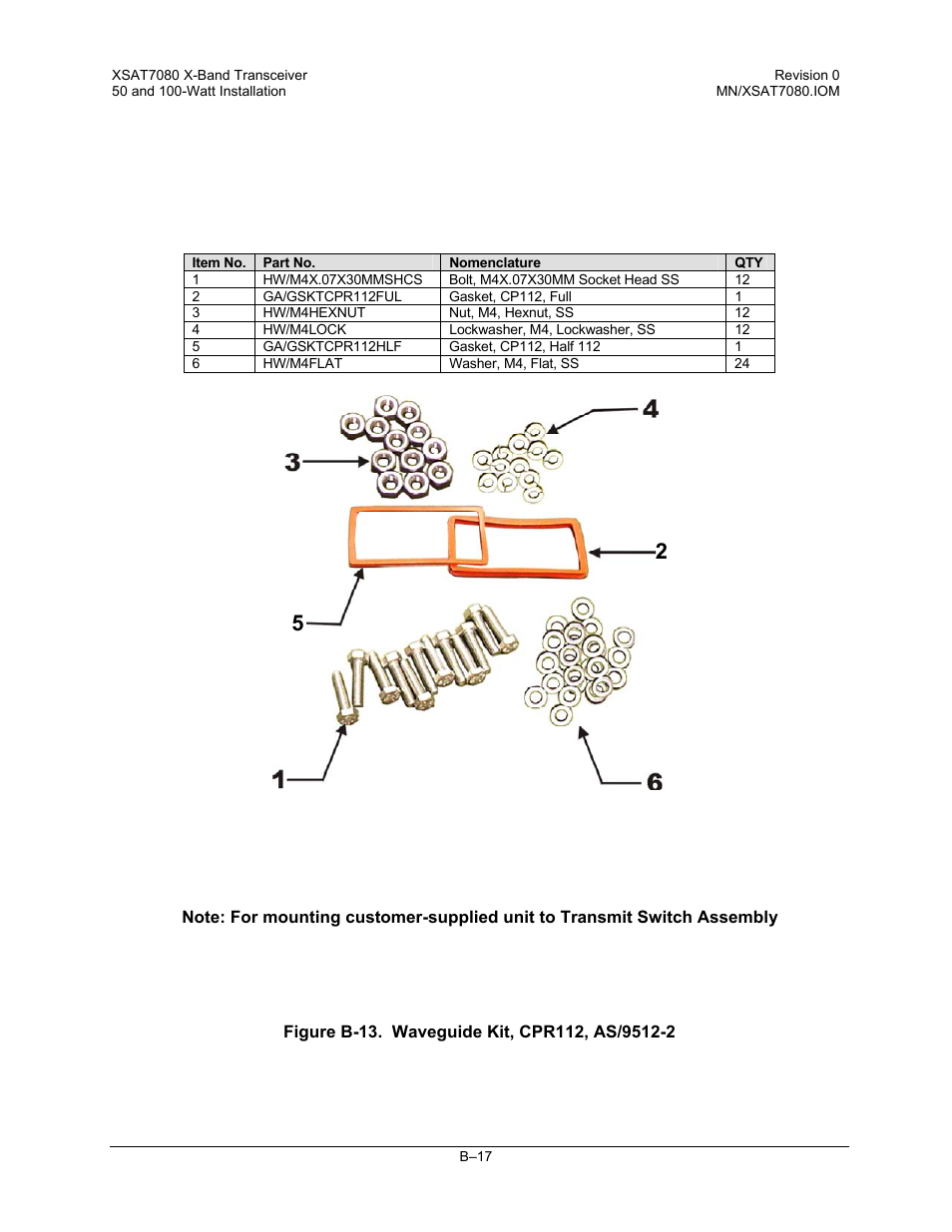 Comtech EF Data XSAT-7080 User Manual | Page 127 / 142