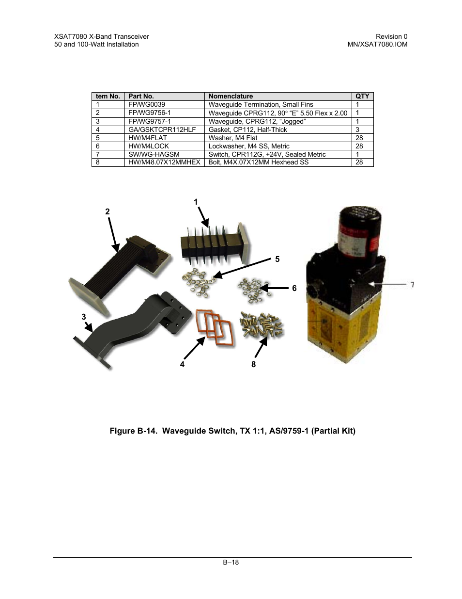 Comtech EF Data XSAT-7080 User Manual | Page 128 / 142