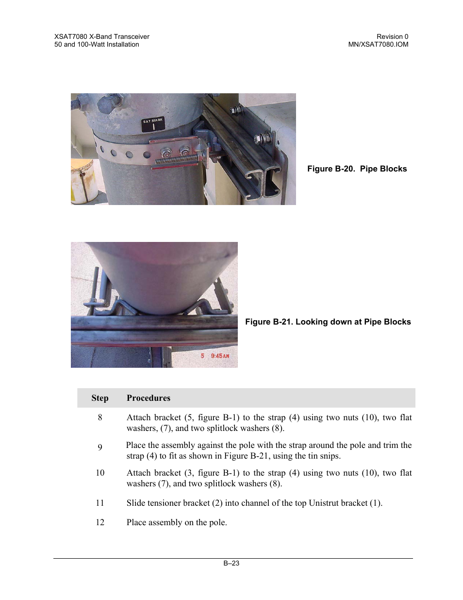 Comtech EF Data XSAT-7080 User Manual | Page 133 / 142