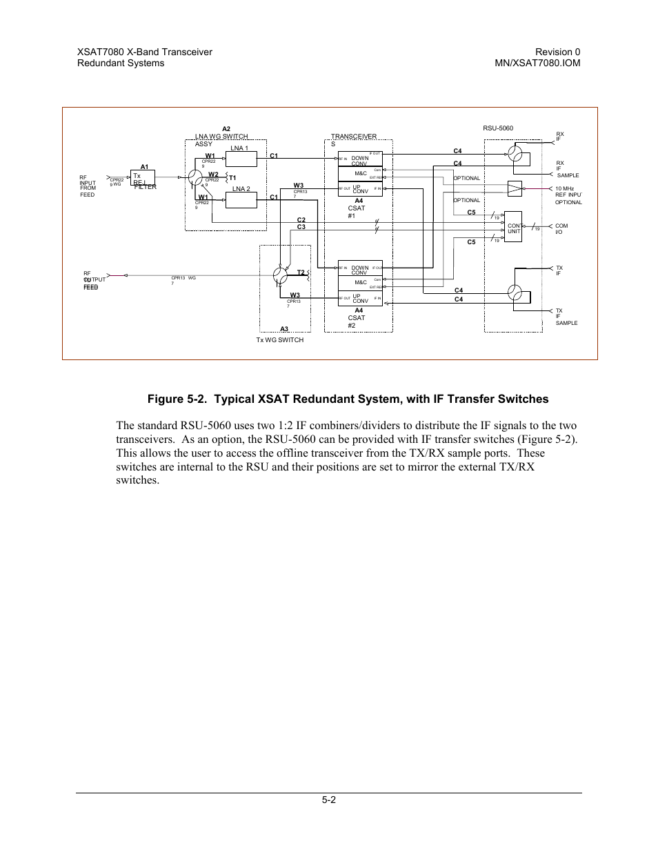 Comtech EF Data XSAT-7080 User Manual | Page 58 / 142