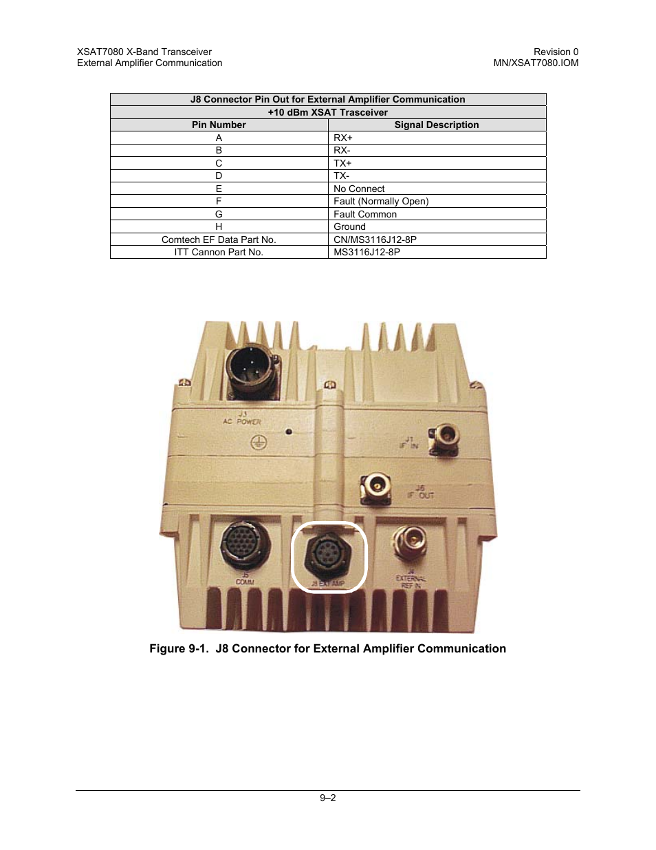 Comtech EF Data XSAT-7080 User Manual | Page 82 / 142