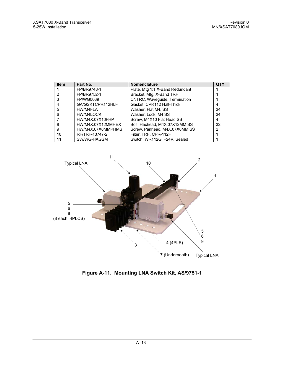 Comtech EF Data XSAT-7080 User Manual | Page 95 / 142