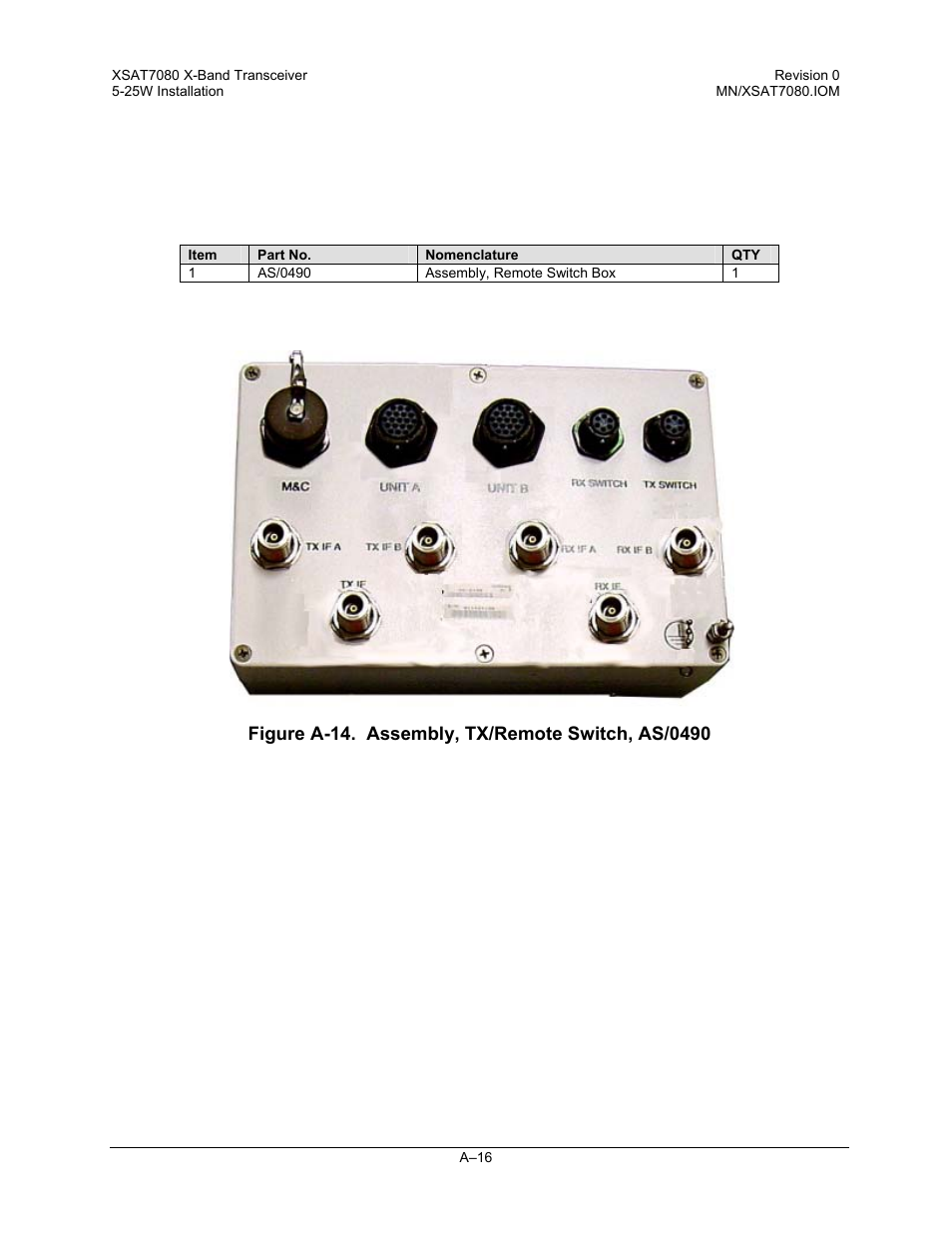 Comtech EF Data XSAT-7080 User Manual | Page 98 / 142