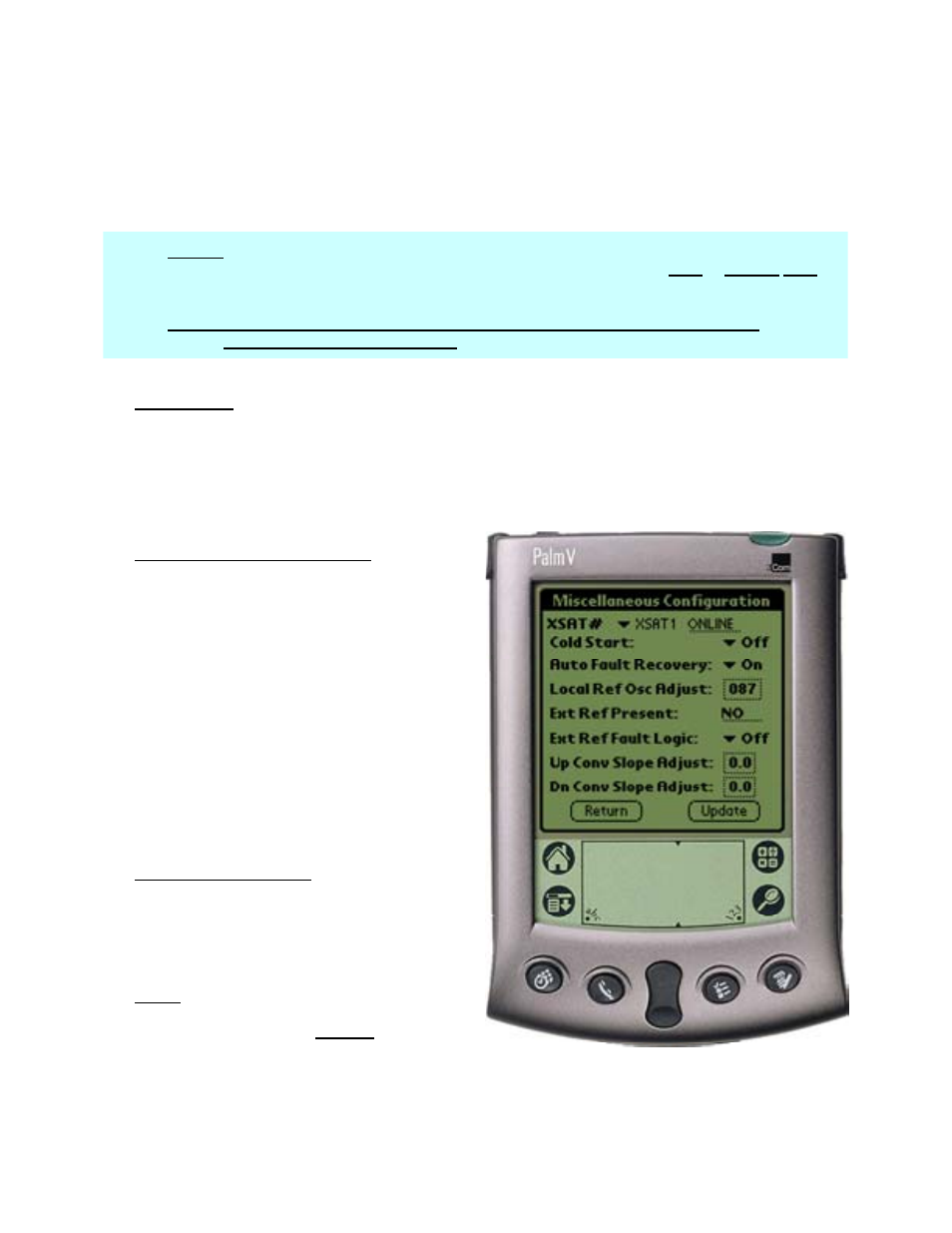 Miscellaneous configuration, Chapter 8, Chapter 8. miscellaneous configuration | Comtech EF Data XPLINK User Manual | Page 13 / 26