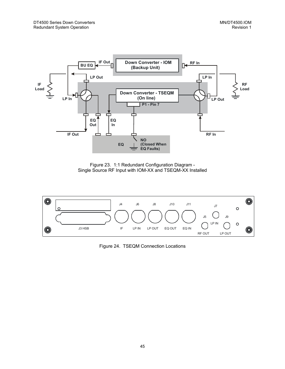 Comtech EF Data DT-4500 Series User Manual | Page 63 / 114