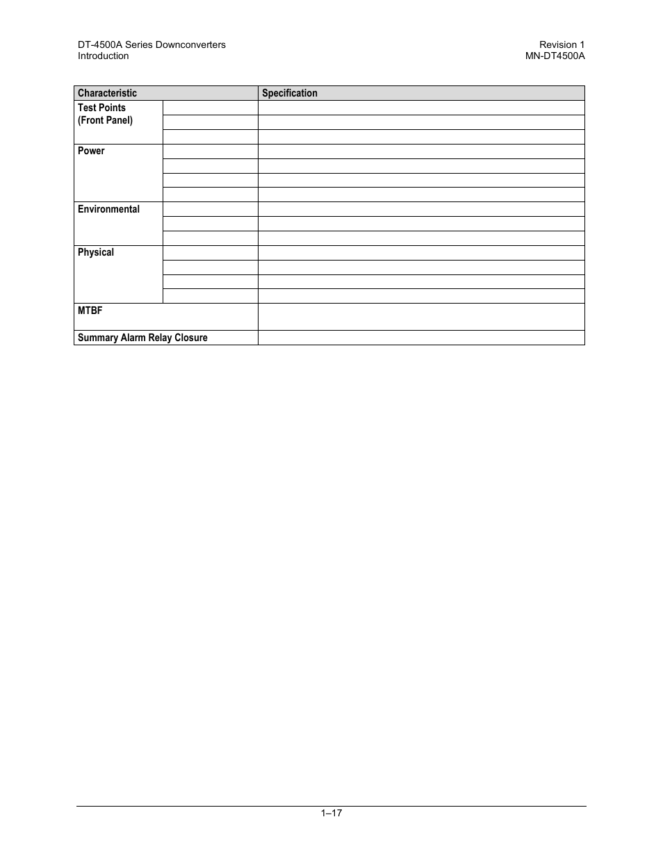 Comtech EF Data DT-4500-A Series User Manual | Page 41 / 162