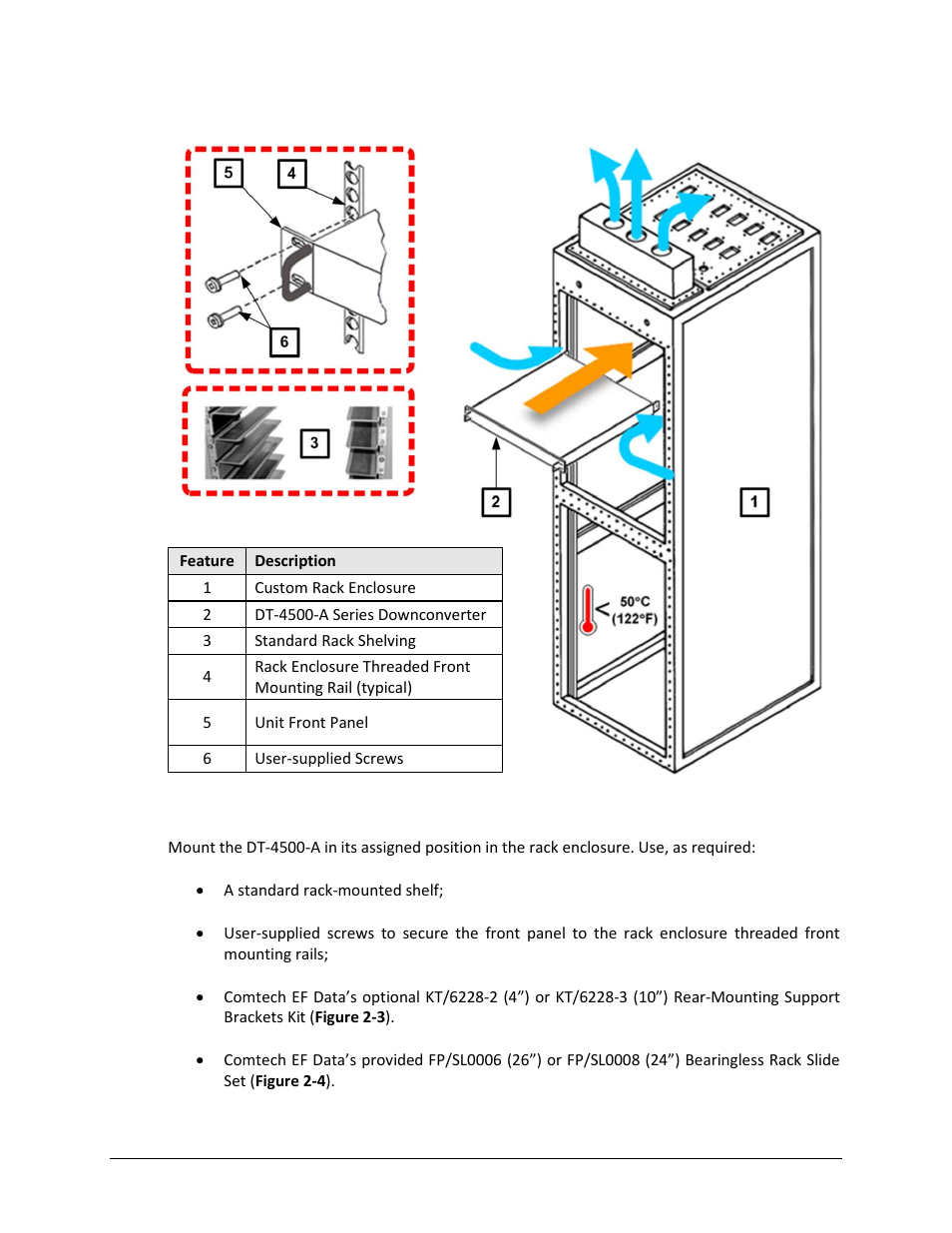 Comtech EF Data DT-4500-A Series User Manual | Page 45 / 162