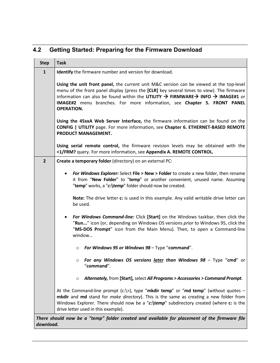 Comtech EF Data DT-4500-A Series User Manual | Page 64 / 162