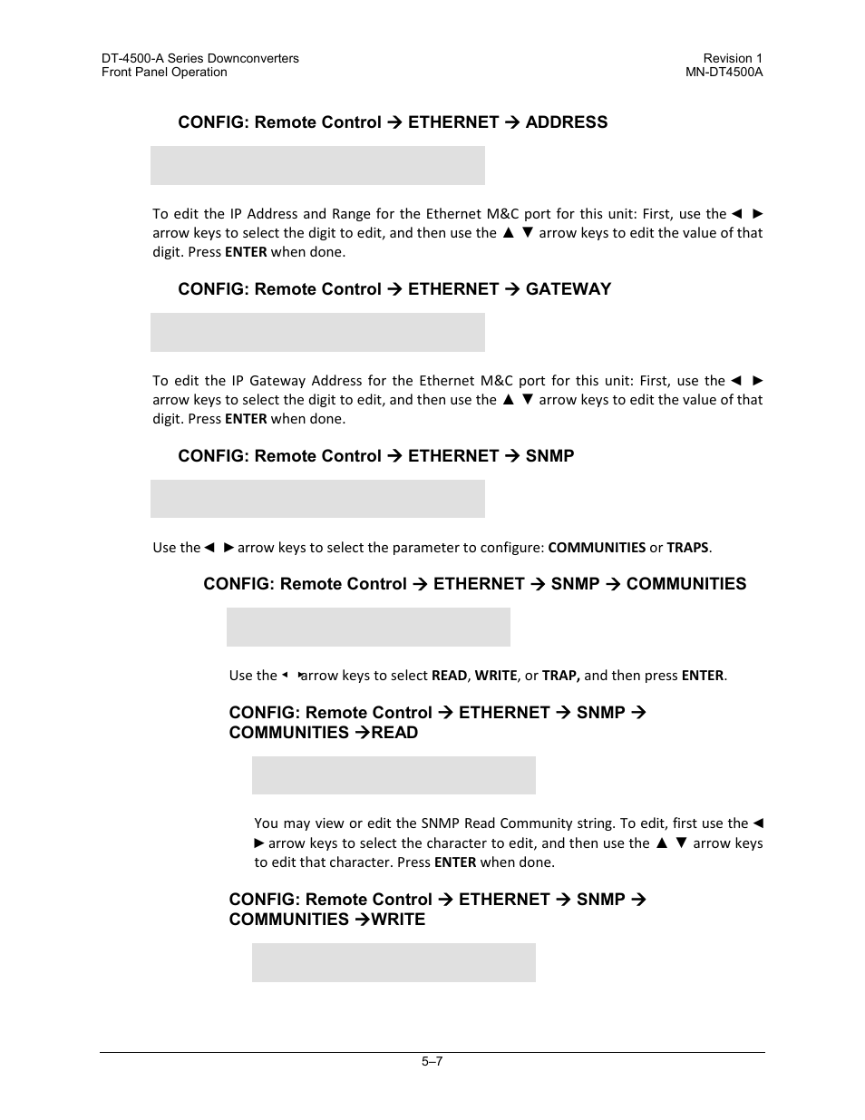 Comtech EF Data DT-4500-A Series User Manual | Page 75 / 162