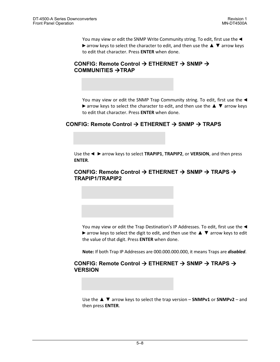 Comtech EF Data DT-4500-A Series User Manual | Page 76 / 162